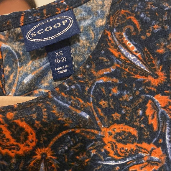 NWT SCOOP long sleeve tiered maxi dress - Picture 2 of 4